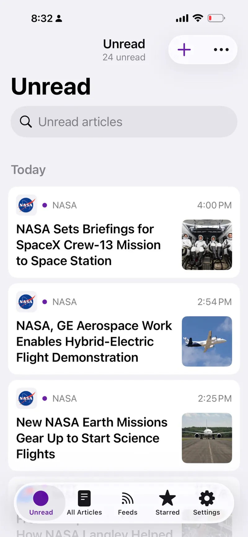 FeedLizard screenshot 1