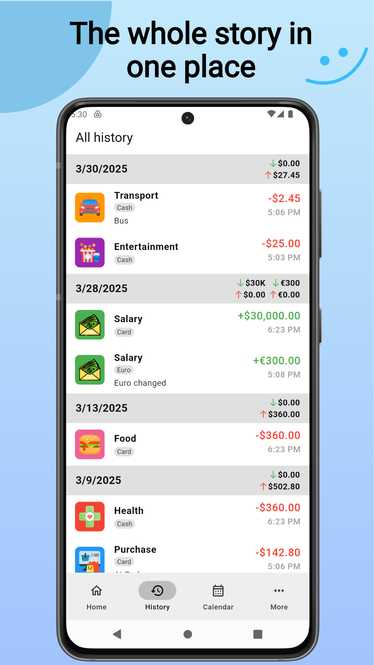 Money Manager - Track expenses, set financial goals, manage debts media 2