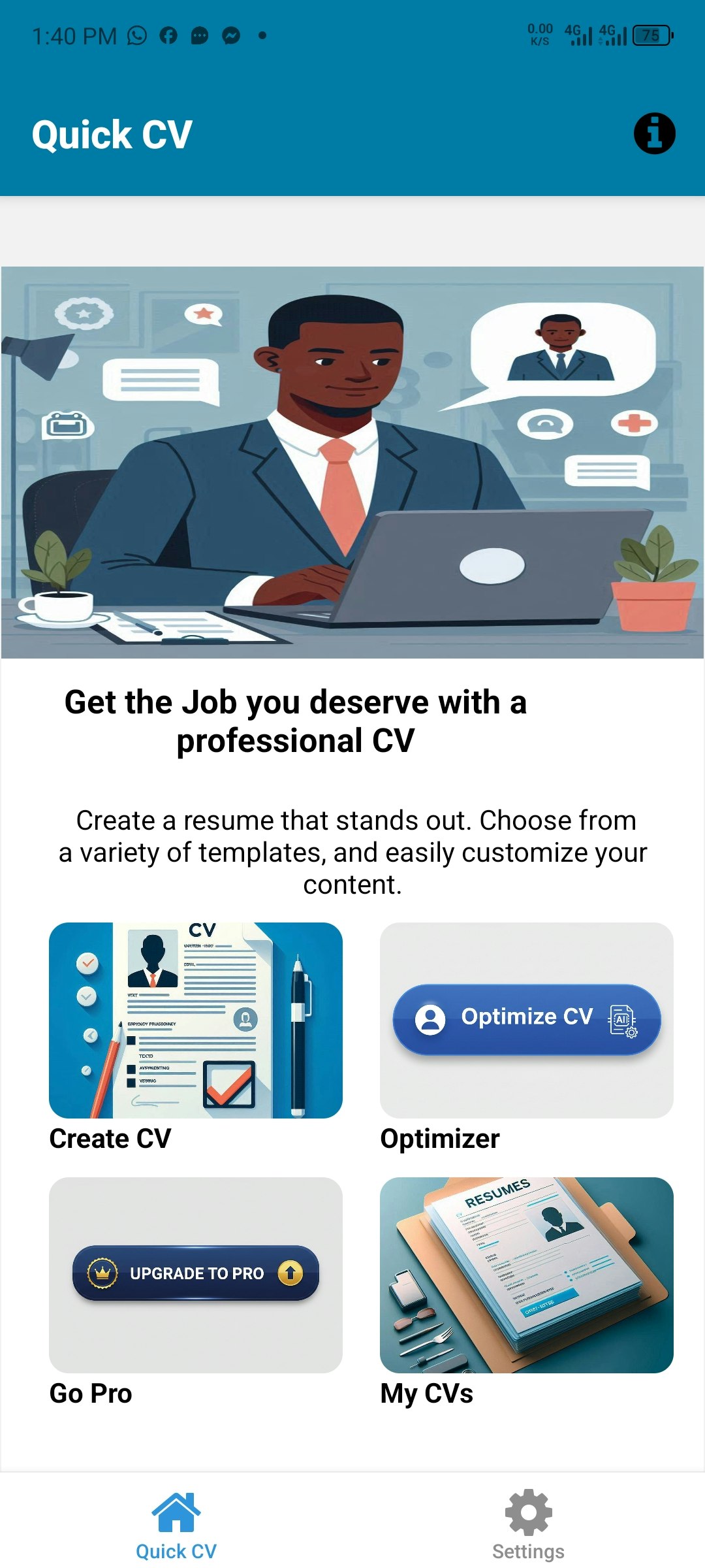 QuickCV gallery image