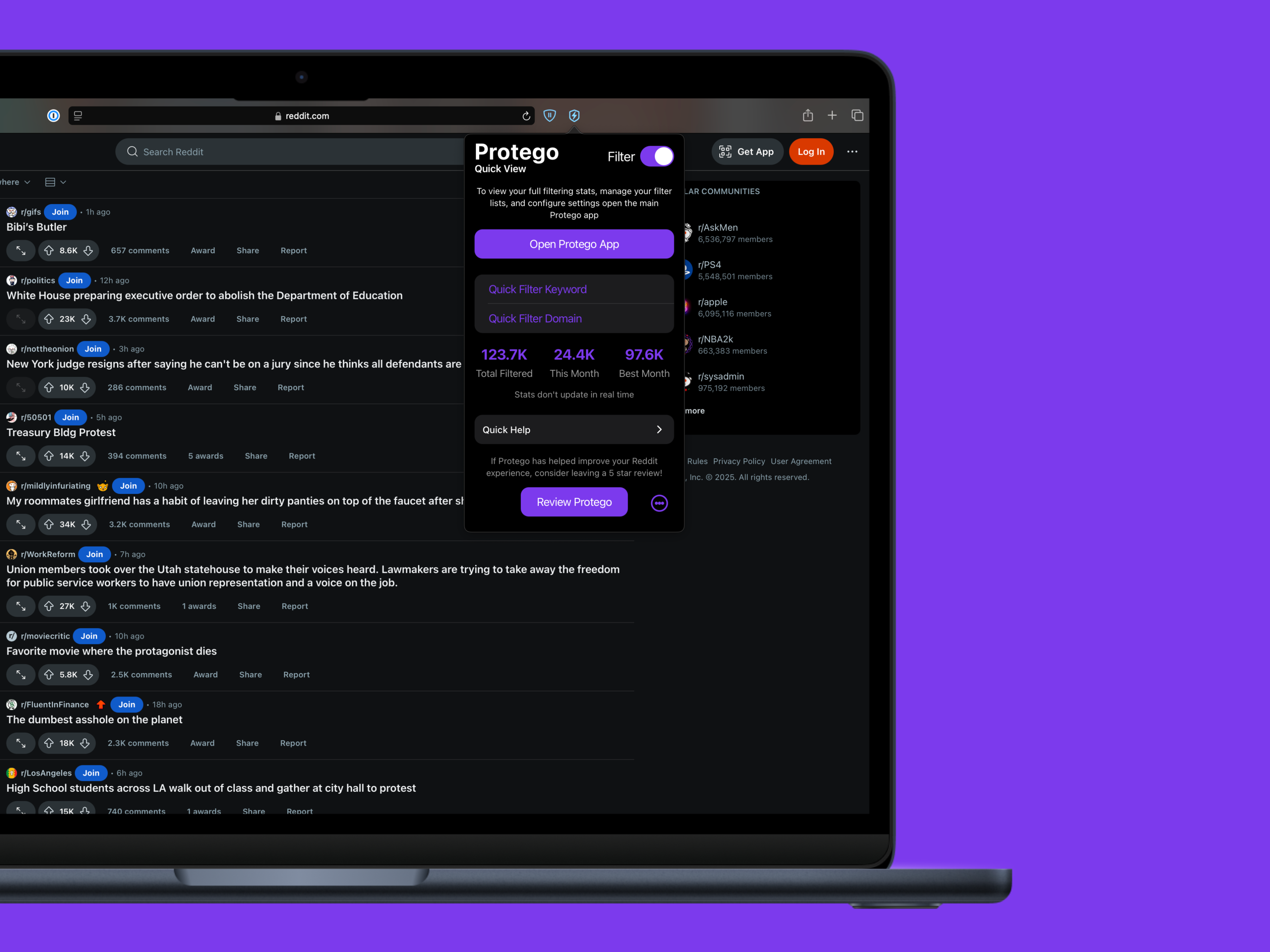 Protego for Reddit gallery image