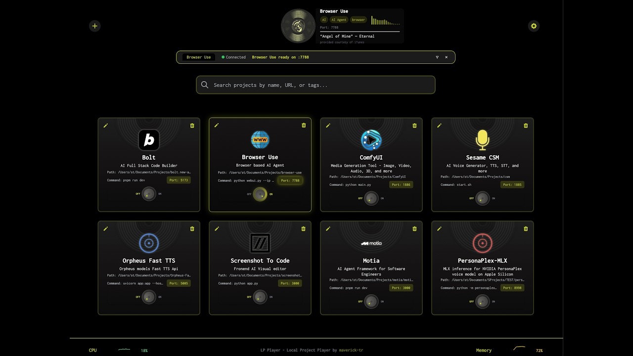 LP Player — Local Project Player gallery image