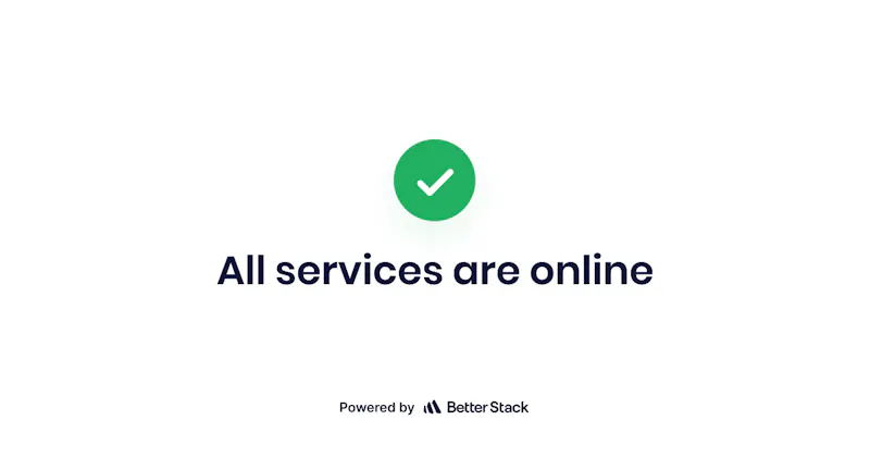 Turbyte Bilişim Hizmetleri status page screenshot 1
