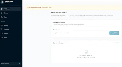 Pool Damage Reports & Estimates AI gallery image