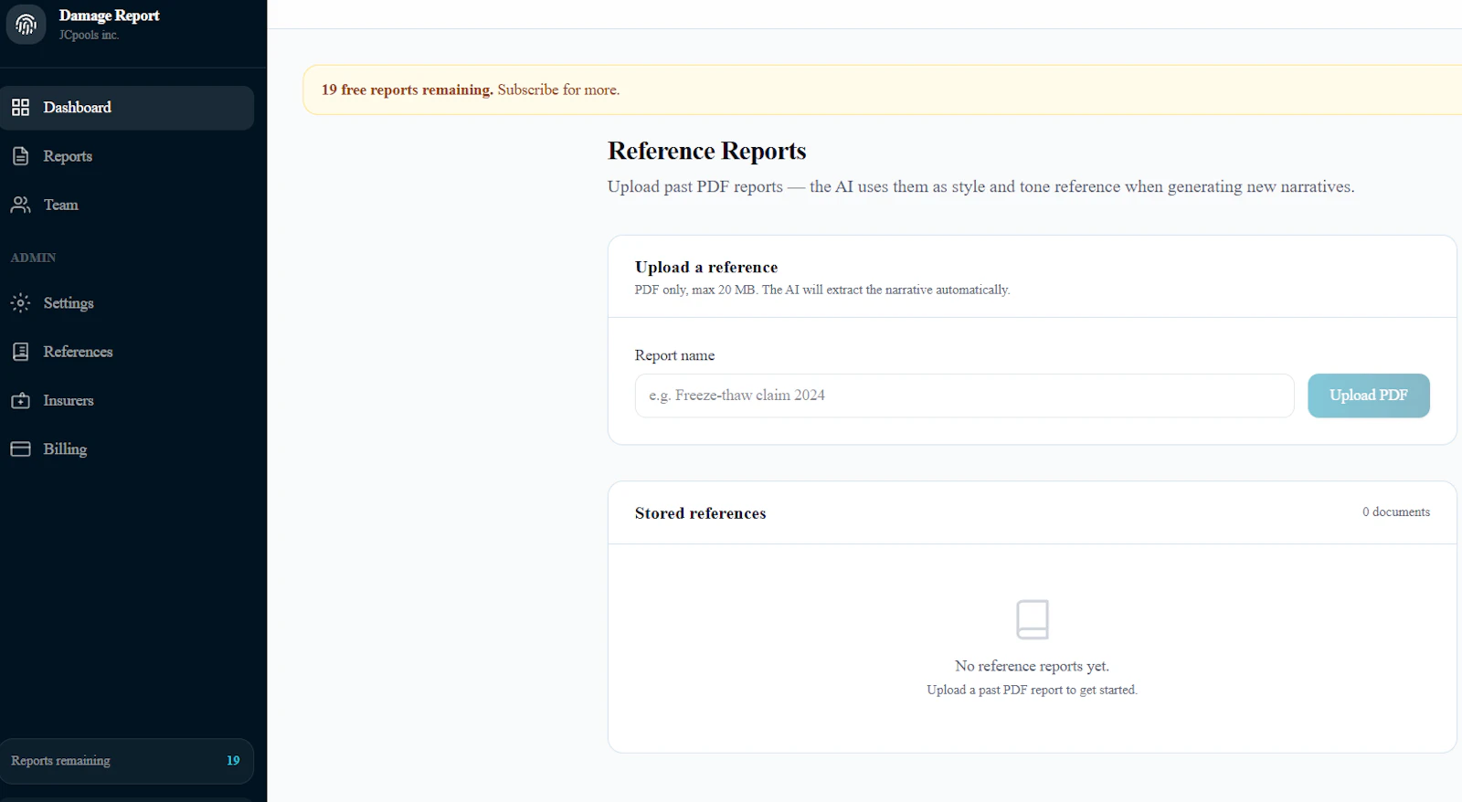 Pool Damage Reports & Estimates AI screenshot 6