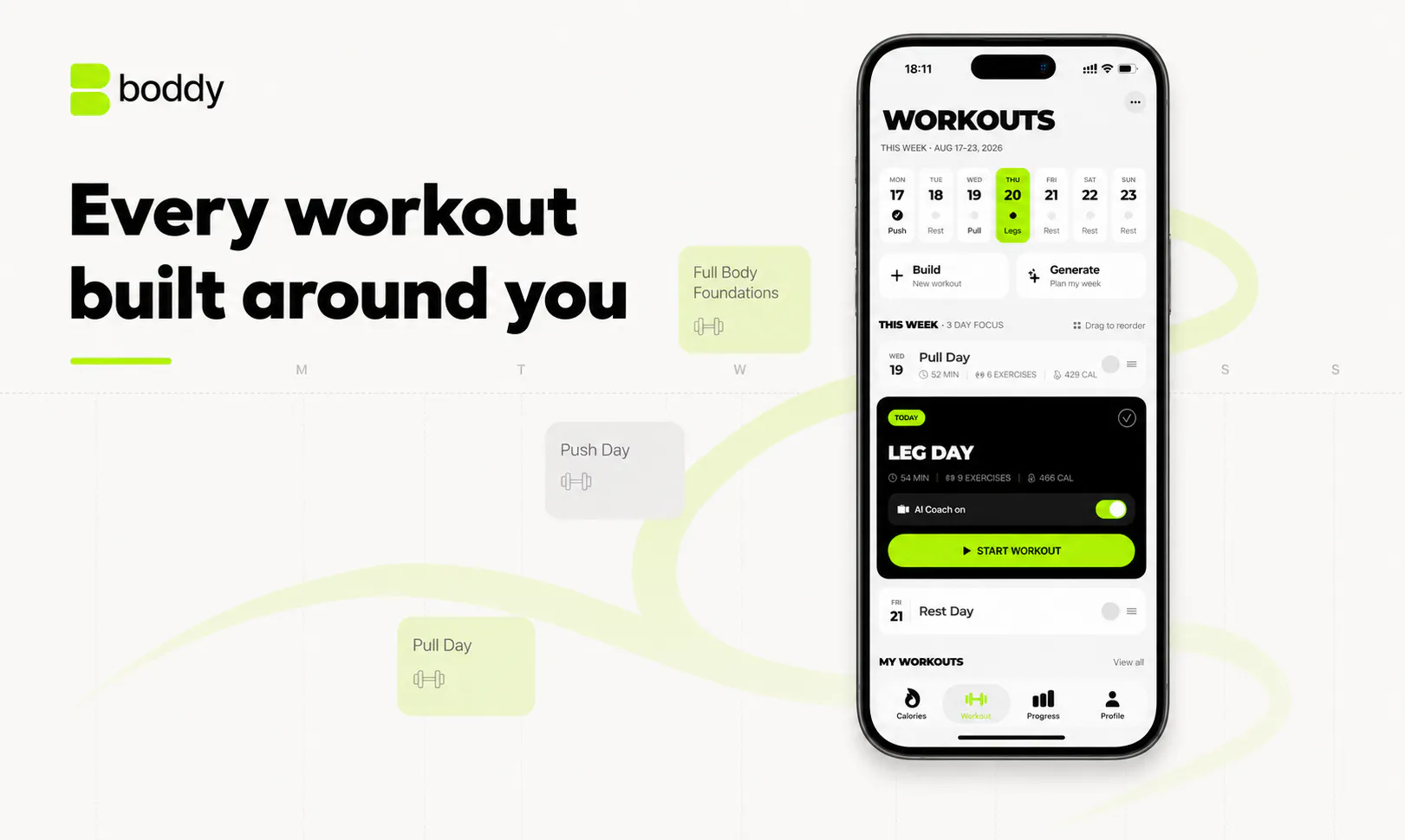 boddy - real-time personal training gallery image