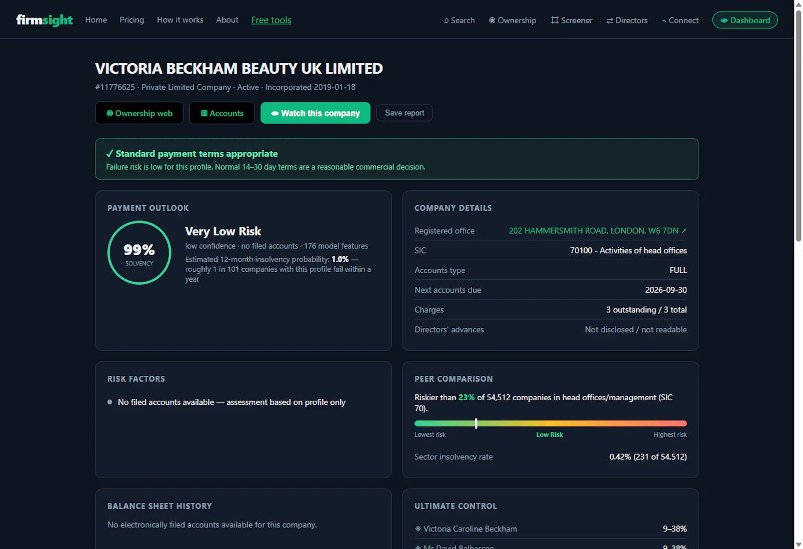Firmsight screenshot 3