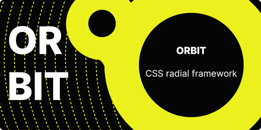 Orbit - CSS radial framework gallery image
