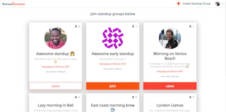 RemoteStandups gallery image