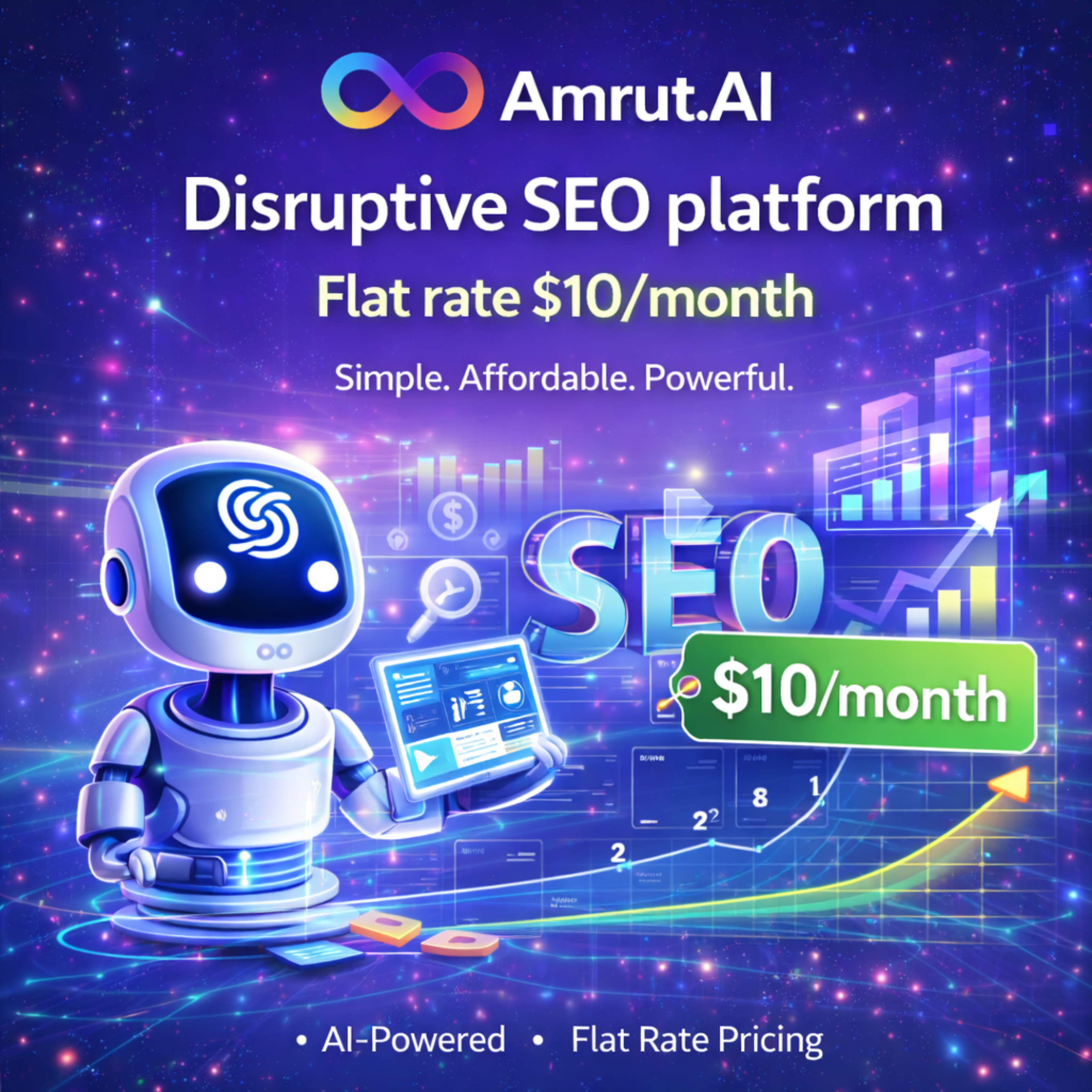 Amrut.ai - Main product screenshot demonstrating key features and user interface