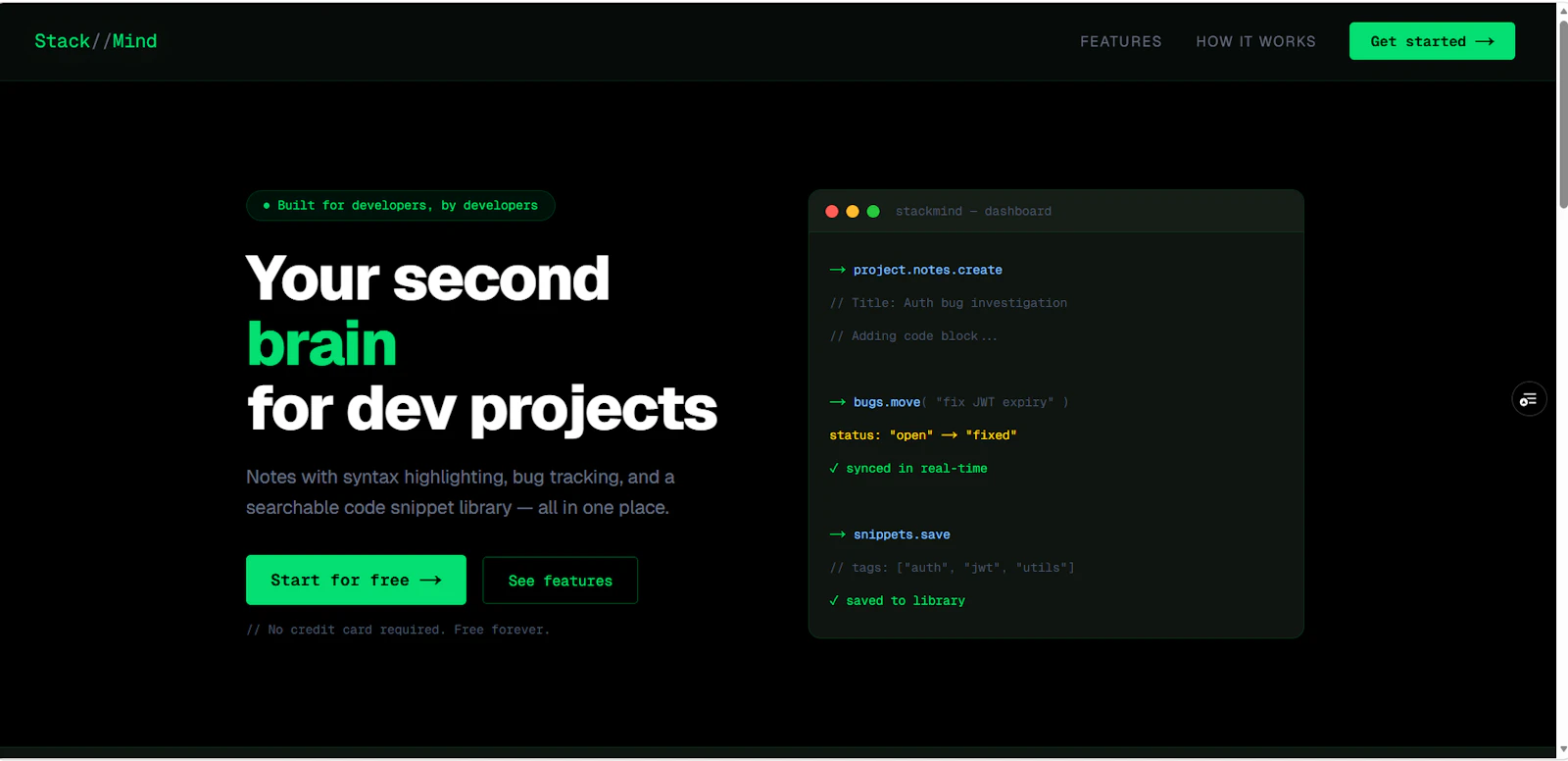 StackMind screenshot 1