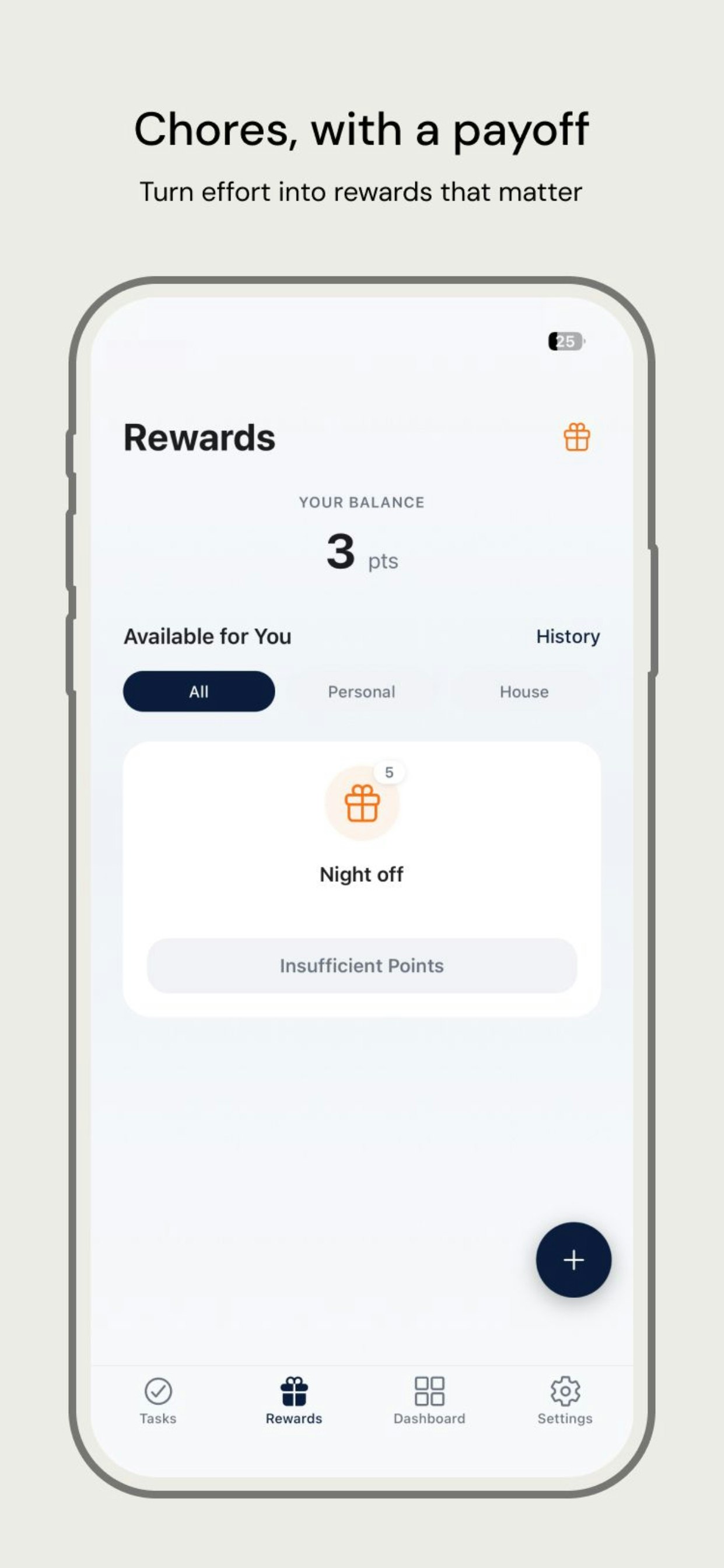 Chores Together: Shared Tasks - Screenshot 5 showing product features and functionality