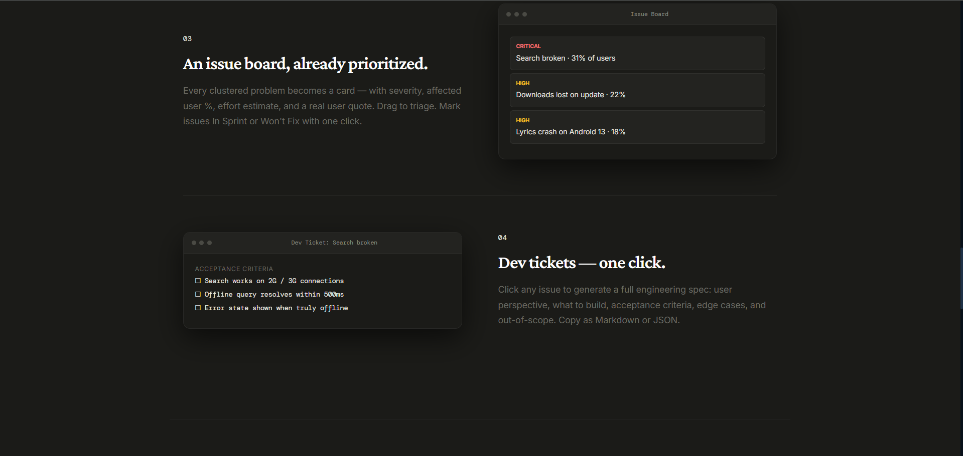 Review2PRD: From 1-Star Reviews to PRDs gallery image