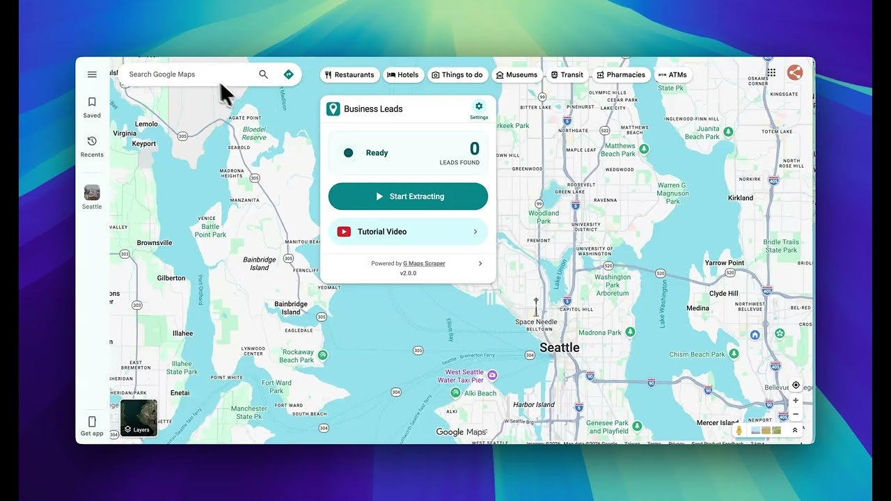 G Maps Scraper gallery image