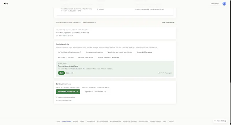 Xira screenshot 7
