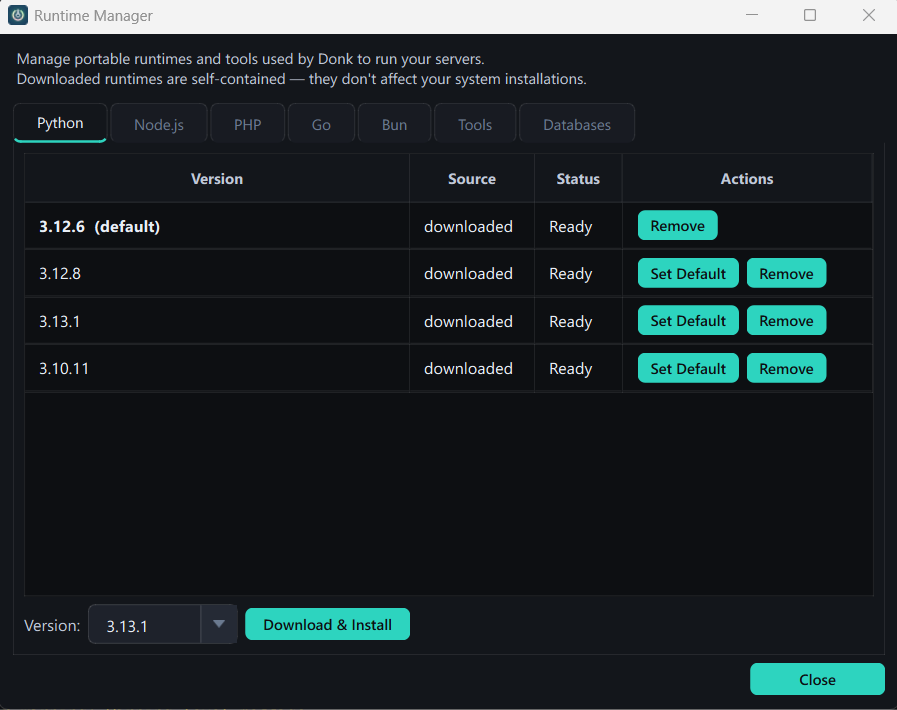 Donkserver gallery image
