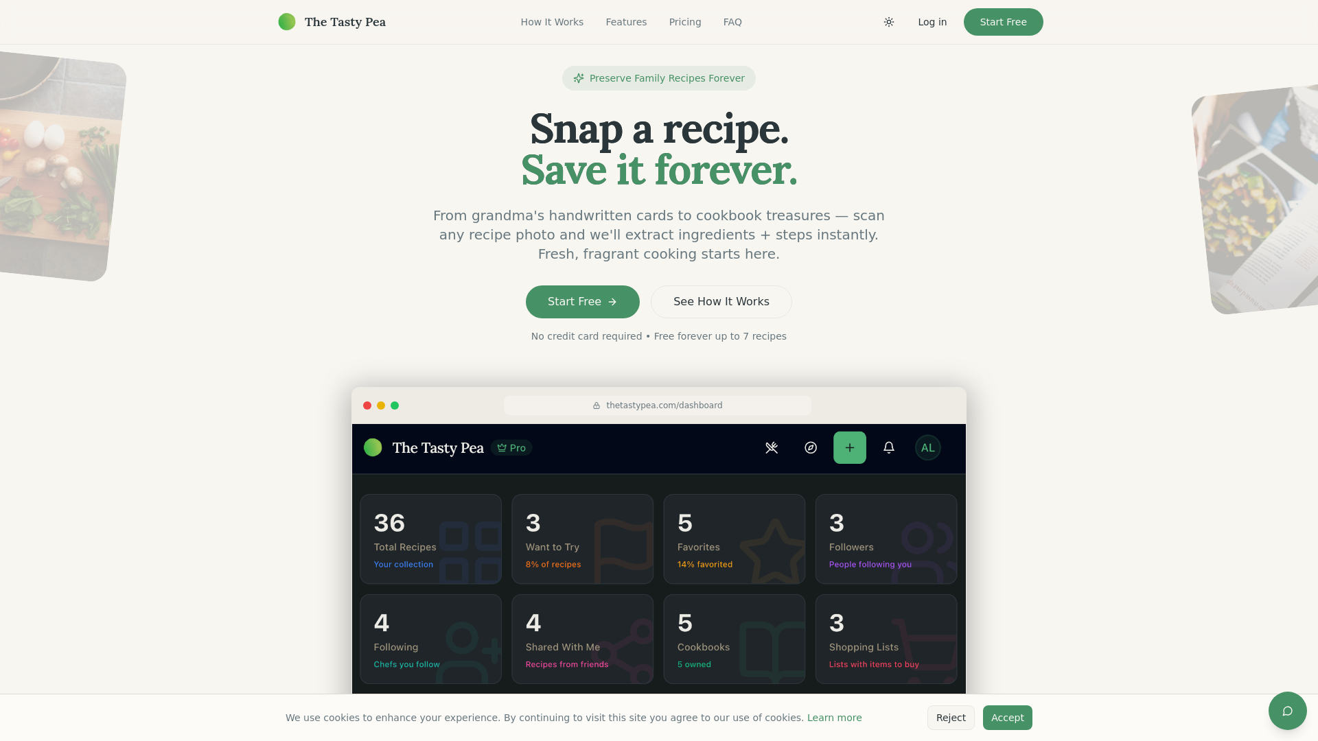 Recipe Magic in a Snap. Save it forever. gallery image