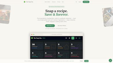 Recipe Magic in a Snap. Save it forever. gallery image