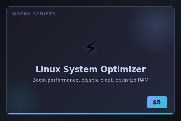 Linux System Optimizer gallery image