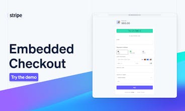 Интеграция Stripe Checkout - настраивайте процесс оплаты без усилий для своего бренда.