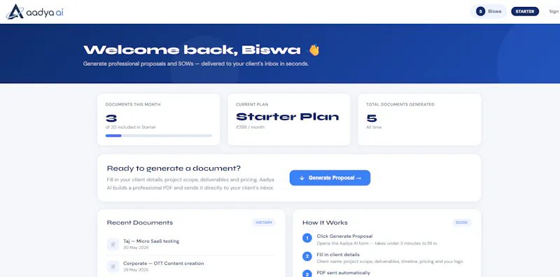 Aadya AI screenshot 2