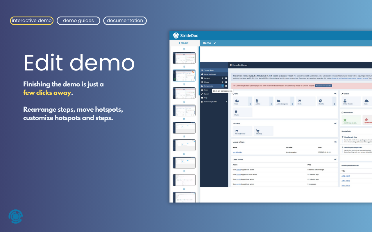 StrideDoc gallery image