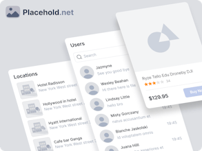 Placeholder images gallery image