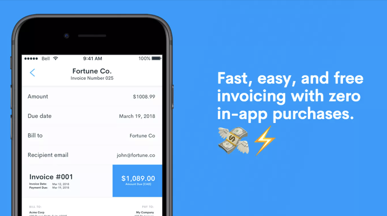 Free Invoice gallery image