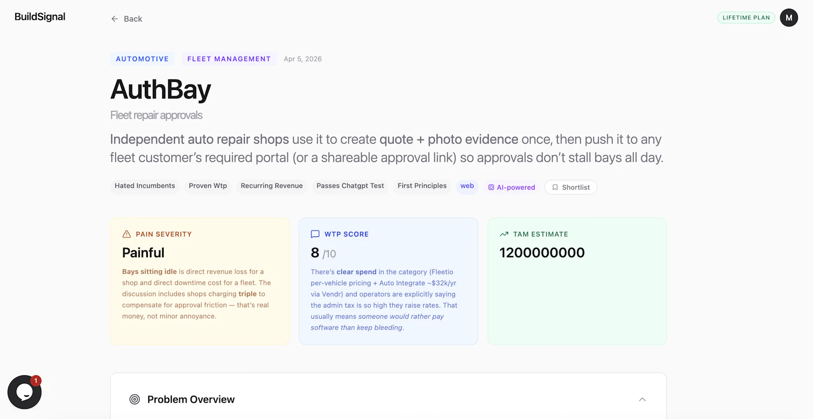BuildSignal screenshot 3