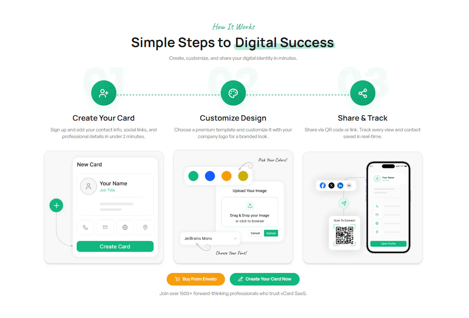 vCard SaaS screenshot 4