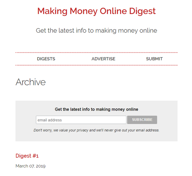 Making Money Online Digest gallery image
