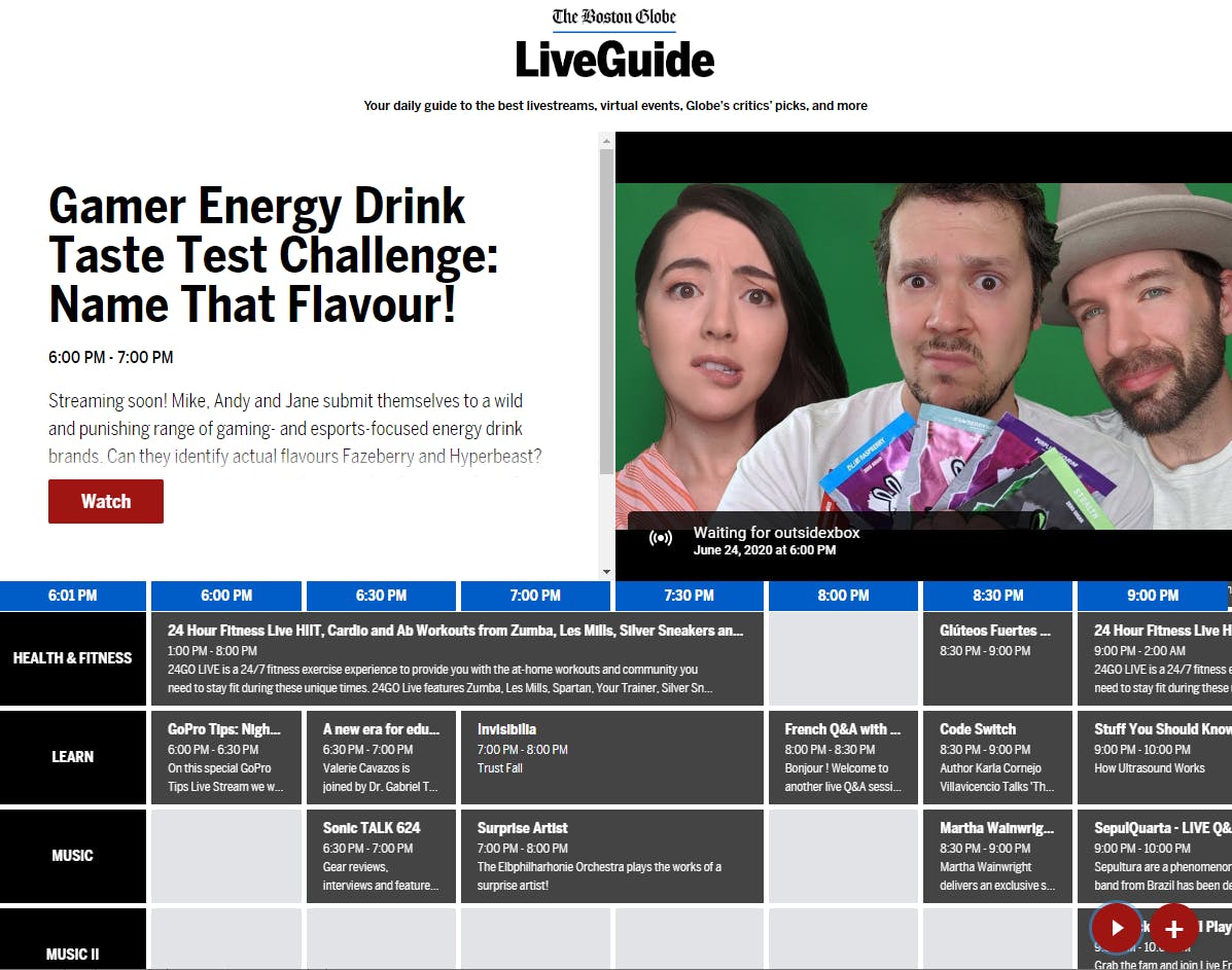 LiveGuide media 1