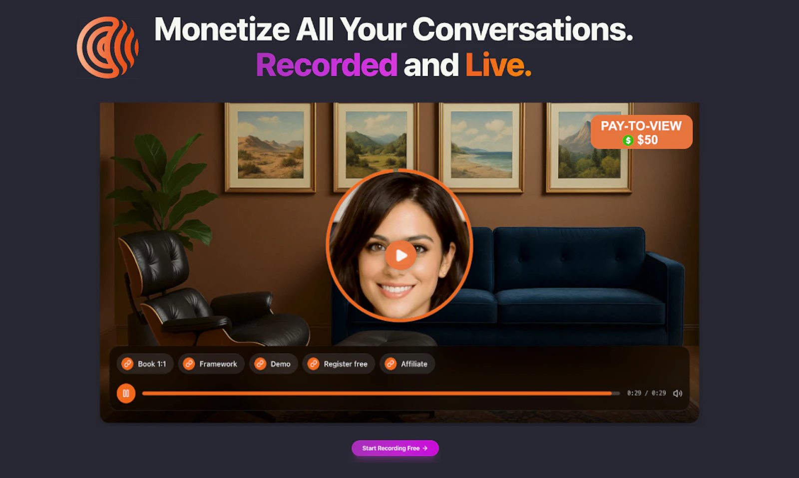 Ruume | Turn conversations into income screenshot 3