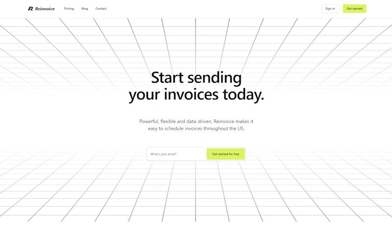 Reinvoice screenshot 1