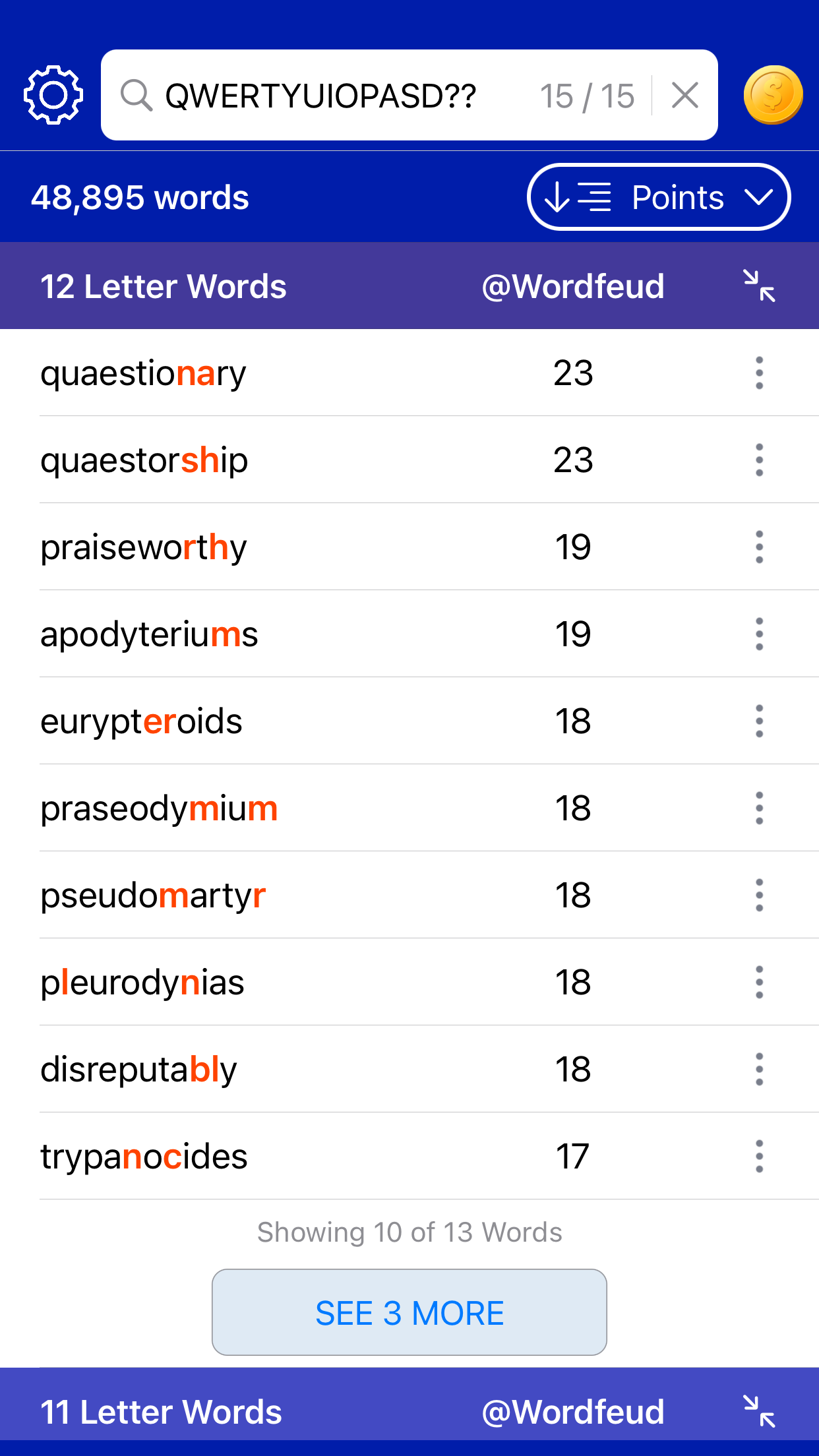 Média Application de fond de mots - Jeux de mot non crammble gratuits plus rapidement avec Smart Word Finder 3