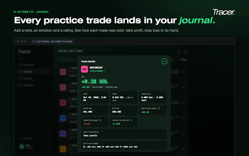 Tracer screenshot 4