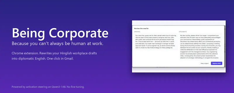 Being Corporate screenshot 1