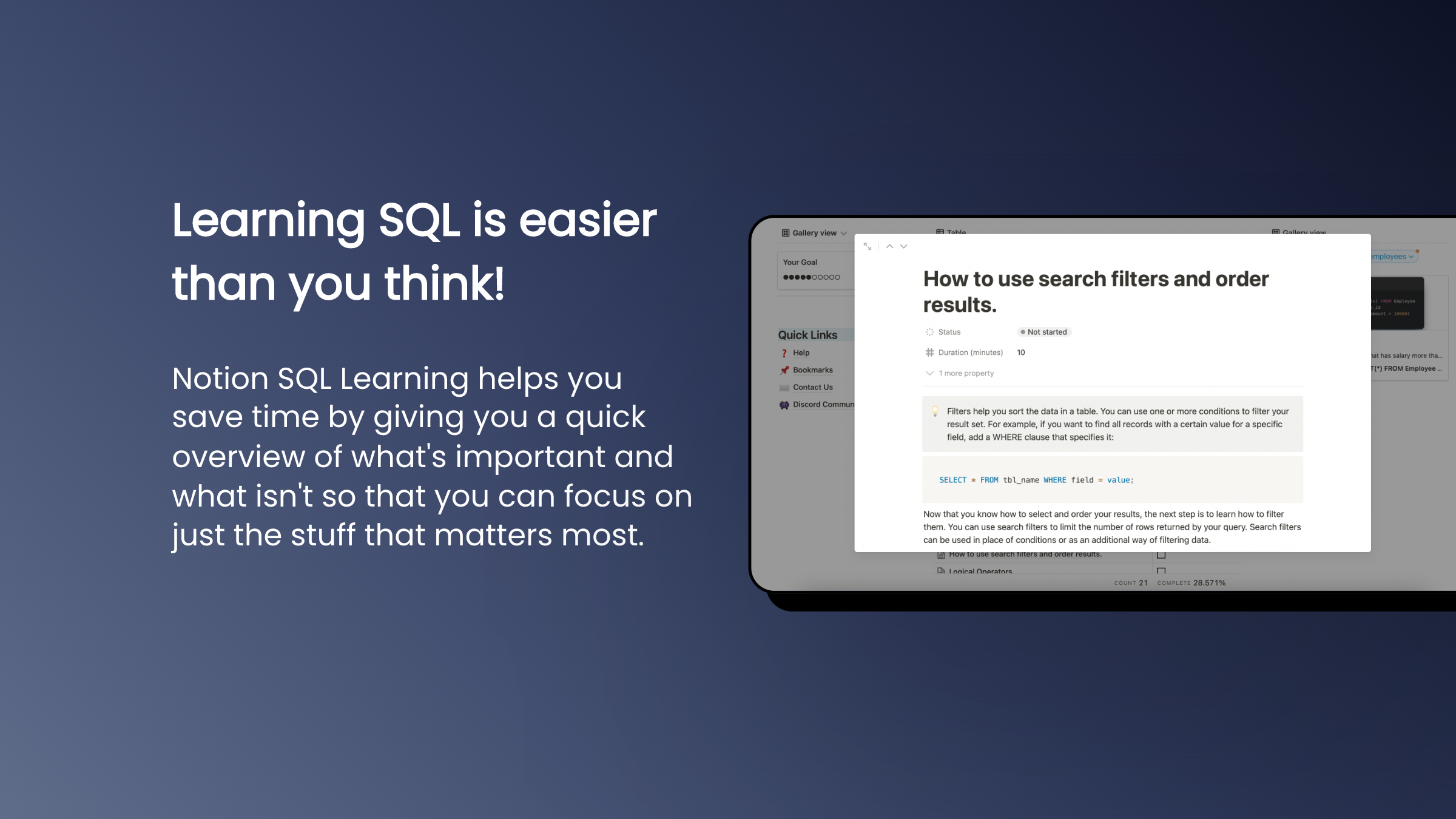 Notion apprentissage SQL media 3
