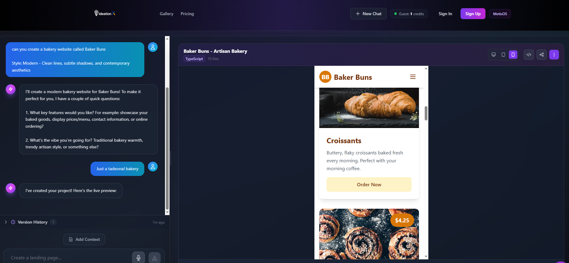 IdeationX - Screenshot 2 showing product features and functionality