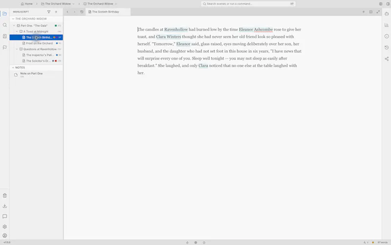 Writer Studio screenshot 2