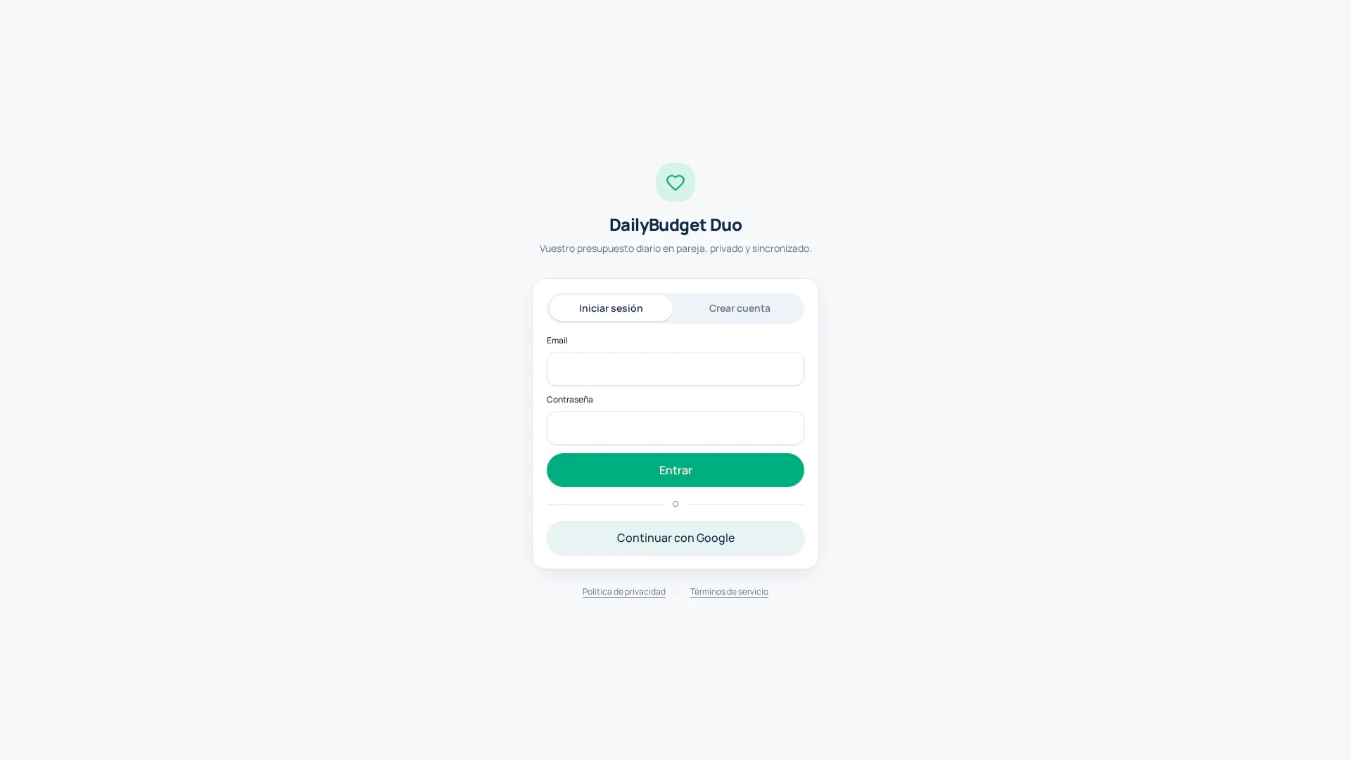DailyBudget Duo screenshot