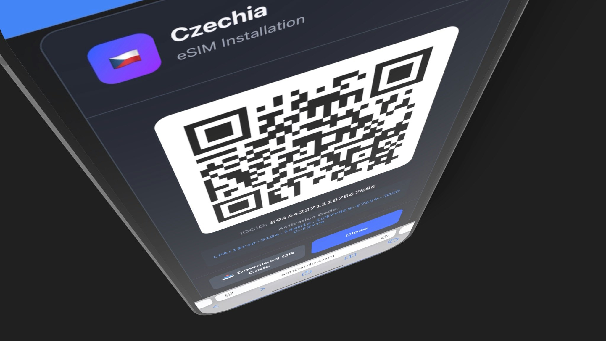 Simcardo - Screenshot 5 showing product features and functionality