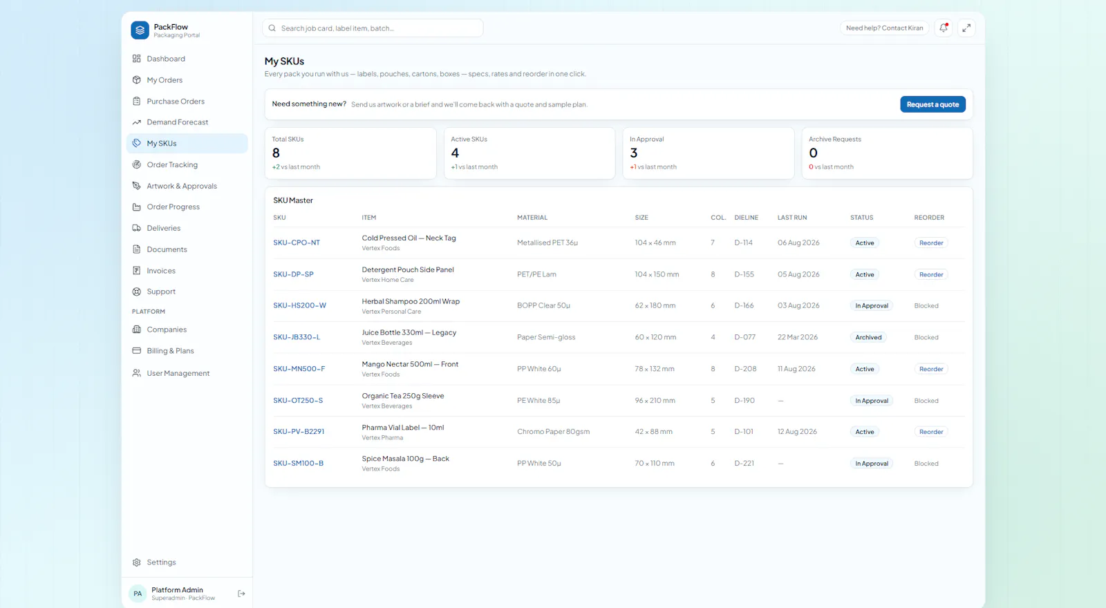 PackFlow screenshot 4