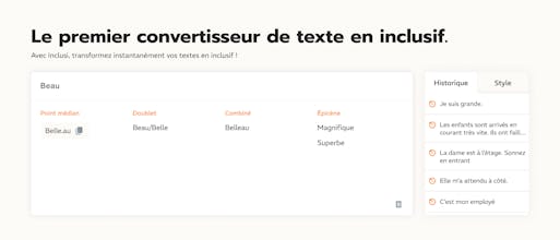 Inclusi - Rendez vos textes inclusifs gallery image