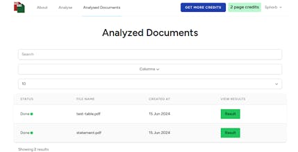 PDF to Excel Tables gallery image