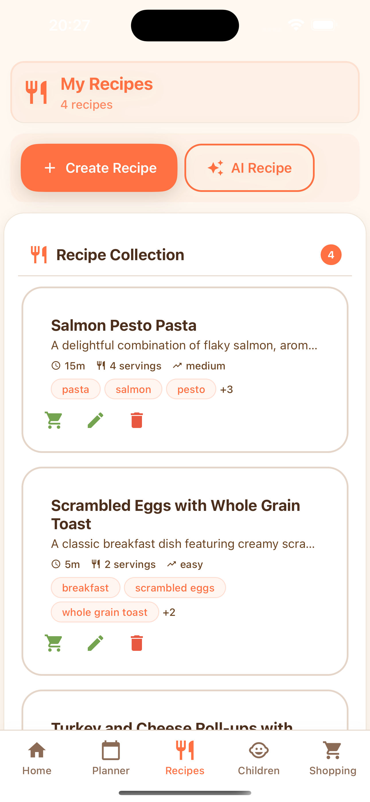 Media Yumm Yummy: Một ứng dụng IOS Planner IOS - Ứng dụng này giúp cha mẹ lên kế hoạch cho bữa ăn, công thức nấu ăn và hộp cơm trưa 5
