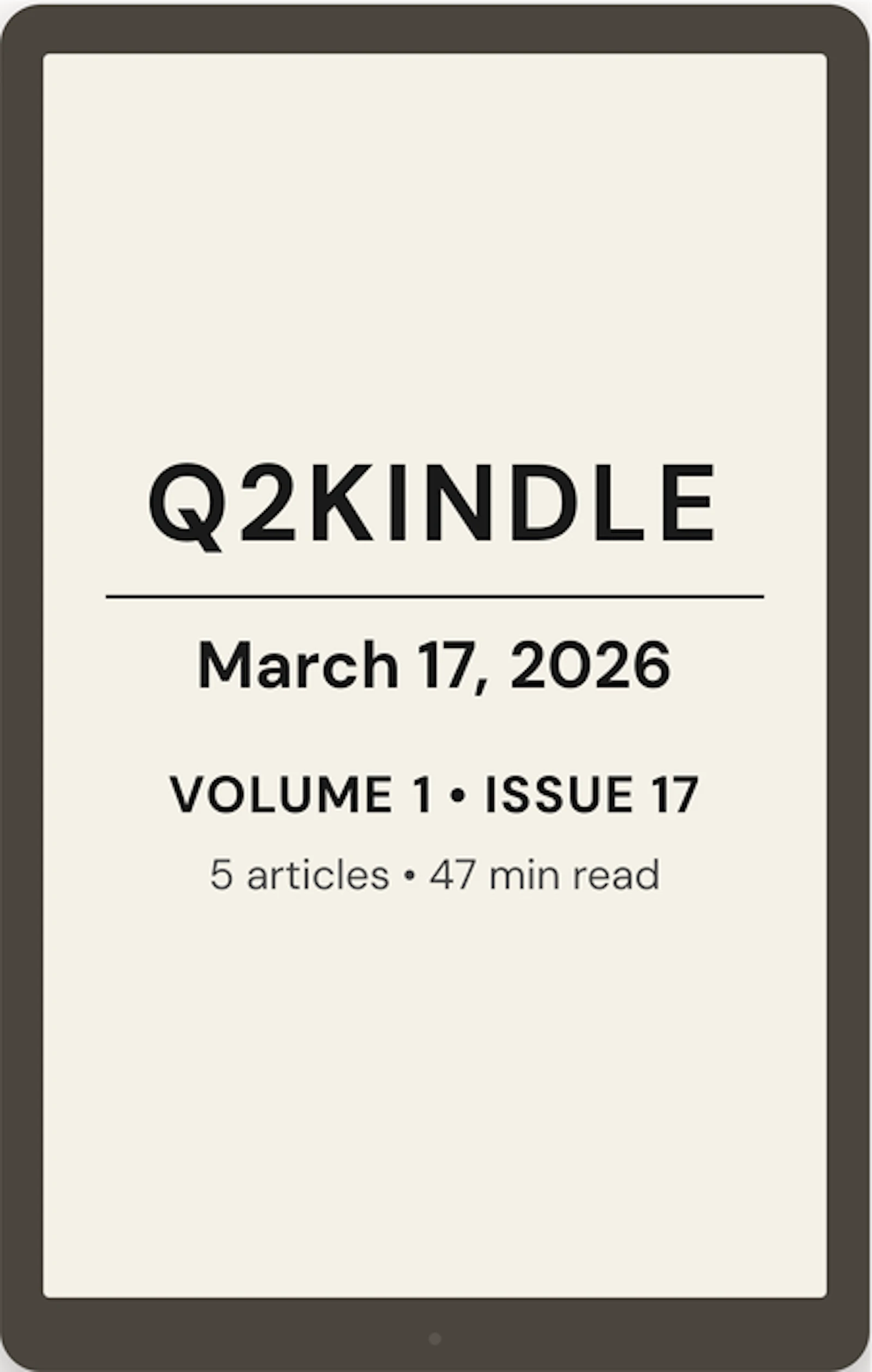 q2Kindle screenshot 4
