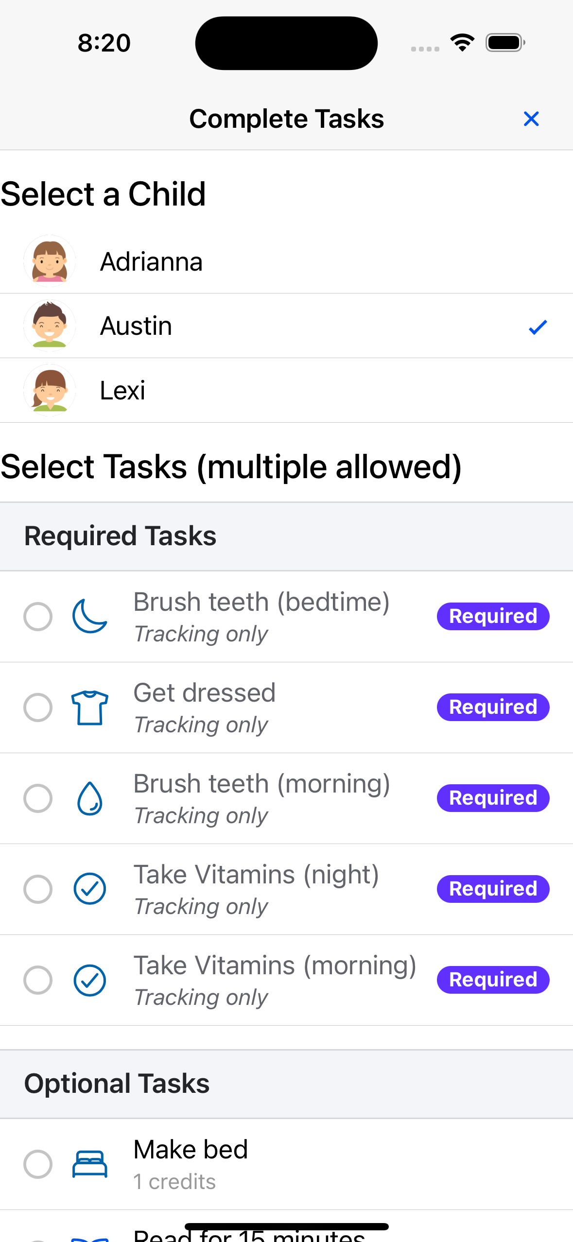 KidCredits gallery image