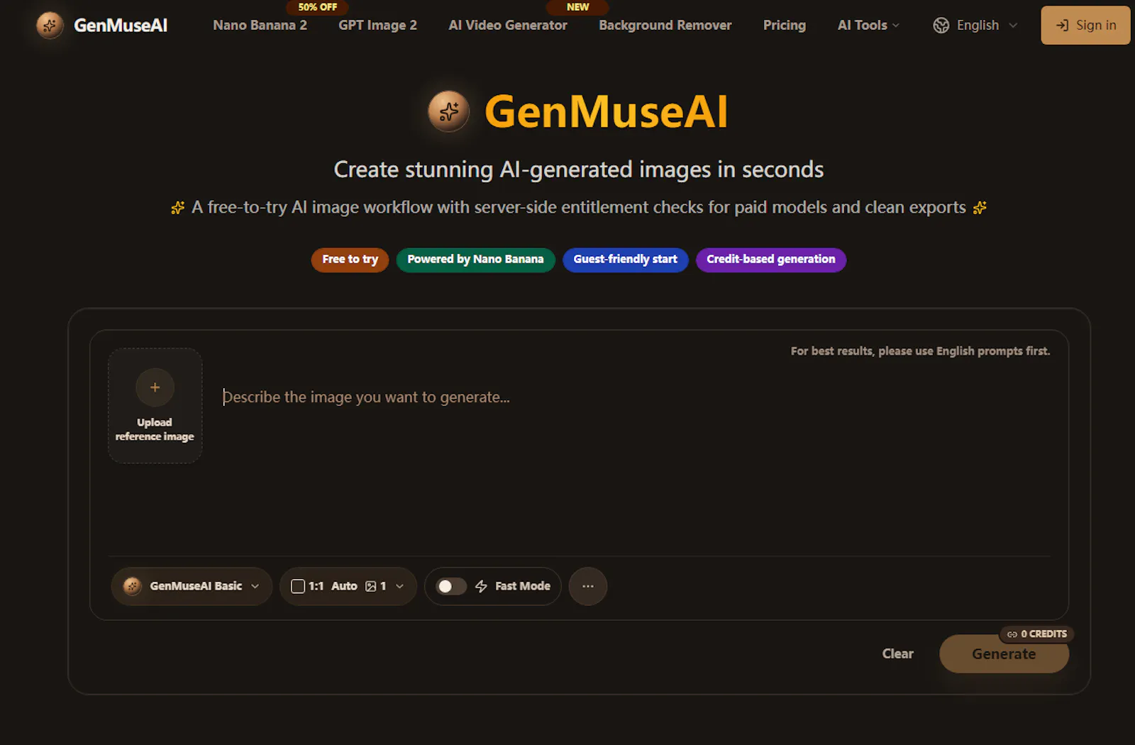 GenMuseAI screenshot 2