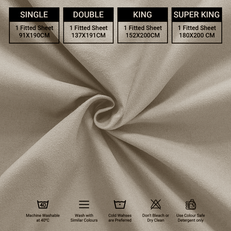 Deep Fitted Sheets 25cm, 30cm & 40cm gallery image