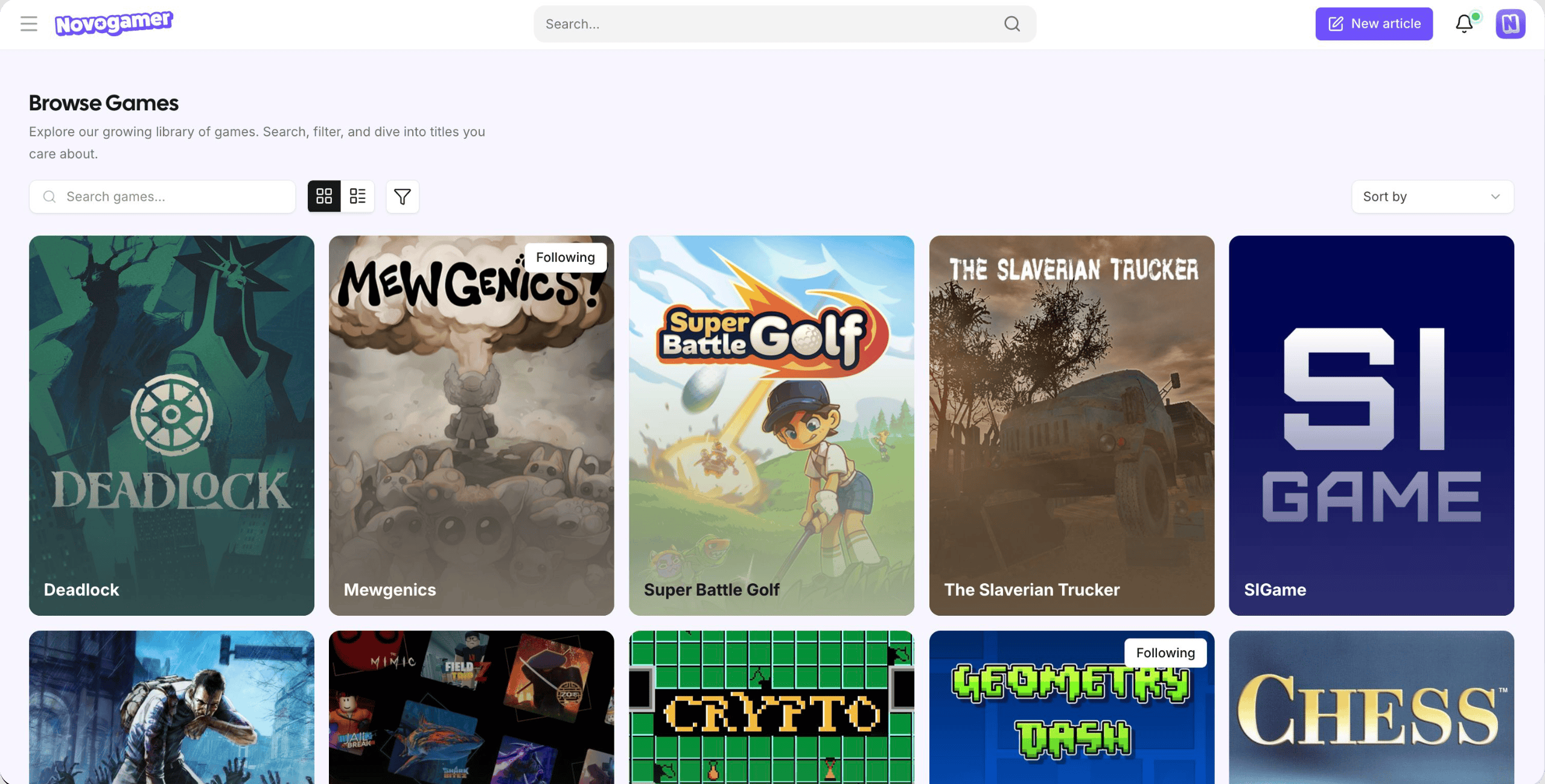 Novogamer gallery image